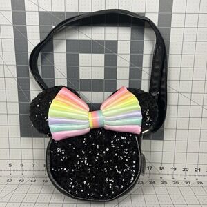Tokyo‎ Disney Resort 40th Anniversary Minnie Mouse Sequin Shoulder Bag Brand New